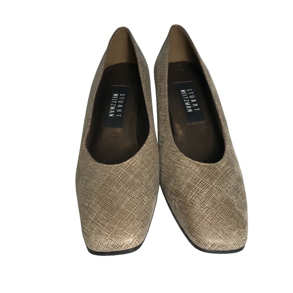 Excellent condition Stuart Weitzman Taupe 8B - Picture 1 of 8